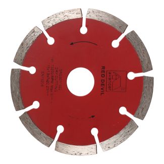 AVANCER 115mm Red Devil Segmented Diamond Blade