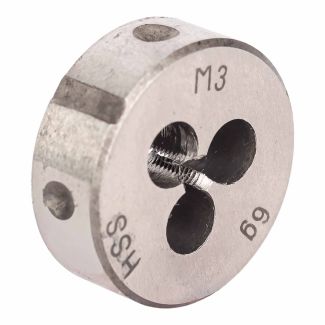 ALPEN HSS Dies for Metric ISO-threads DIN 13 - 3 mm x 0.5 mm