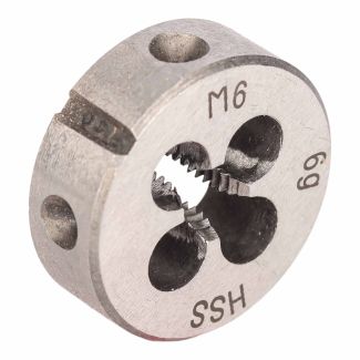ALPEN HSS Dies for Metric ISO-threads DIN 13 - 6 mm x 1.0 mm