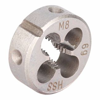 ALPEN HSS Dies for Metric ISO-threads DIN 13 - 8 mm x 1.25 mm