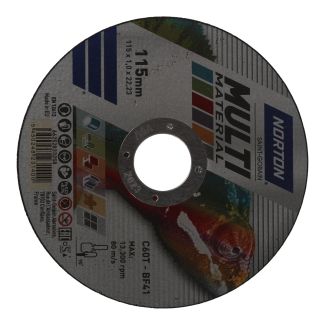 NORTON Multi-Purpose Cutting Disc (115x1x22.23)