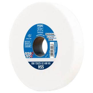 PFERD 150x25mm A60 Bench Grinding Wheel for Sharpening HSS Pilot Drills