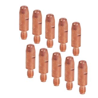 MAC AFRIC Contact Tips for MIG Torch (10 Pack) - M-6, 1.0 mm