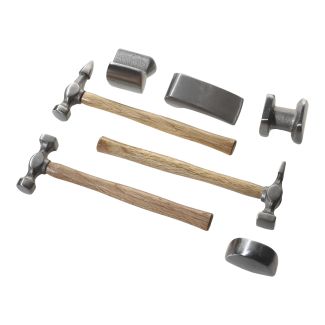 MAC AFRIC 7 pce Panel Beating Set with Wooden Handles