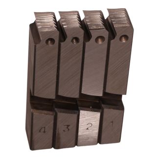 MAC AFRIC Set of Dies for Pipe Threading Equipment- 2-1/2" - 4" DIE FOR GPIPTH/007