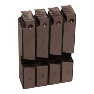 MAC AFRIC Set of Dies for Pipe Threading Equipment- 1" - 2" NPT DIES FOR GPIPTH/007