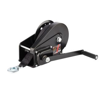 MAC AFRIC 1200kg Brake Winch with Nylon Strap 50mm x 10m