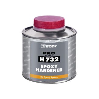 HB BODY Body Pro H 732 Epoxy Hardener, Transparent, 250ml