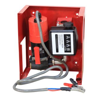 MAC AFRIC 12V DC 80l/min Wall Mount Bracket Diesel Pump Unit with Auto Gun
