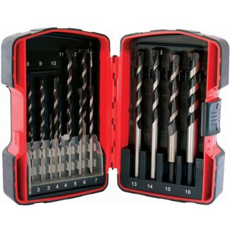 TORK CRAFT 16 PC Masonry Drill Bit Set