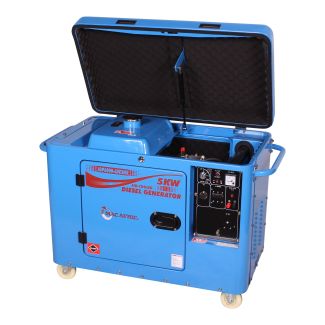 MAC AFRIC 6.5 kVA (5 KW) Standby Enclosed Type Diesel Generator - 220V Single Phase