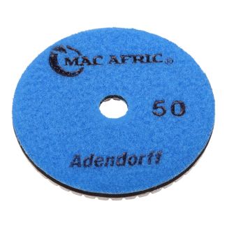 MAC AFRIC 4"3mm 50# Resin Polishing Pad Dry Concrete