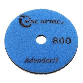 MAC AFRIC 4"3mm 800# Resin Polishing Pad Dry Concrete