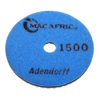 MAC AFRIC 4"3mm 1500# Resin Polishing Pad Dry Concret