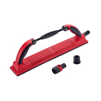 SUNNYPADS Hand Sanding Block, Grip, Red, Flexible Grip, 70mmx400mm