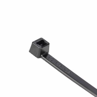 100pce 200 × 4.6mm black cable ties