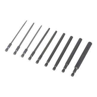 MAC AFRIC 9PCS 1/4" IN Hex Screwdriver Bits Set