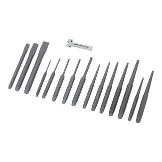 16 PCE CHROME VANADIUM PUNCH CHISEL SET