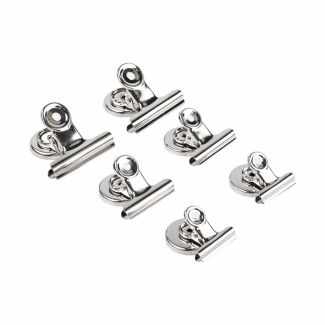 6pcs Magnetic Bulldog Clip Set