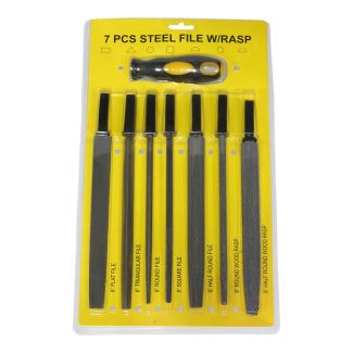 MAC AFRIC 7 PCS File Set with Rasp