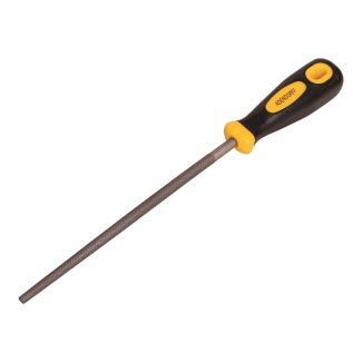 MAC AFRIC 8" IN Round Steel File 2nd Cut 205 MM