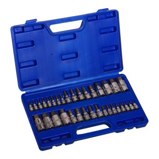 MAC AFRIC 34 PCS Combination Allen Key Bit Socket Set (SAE & Metric)