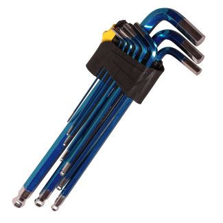 MAC AFRIC 9 PCS Metric Ball Point Allen Key Set