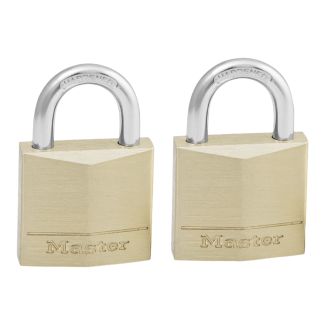 MASTERLOCK 30 MM Double Pack Brass Lock