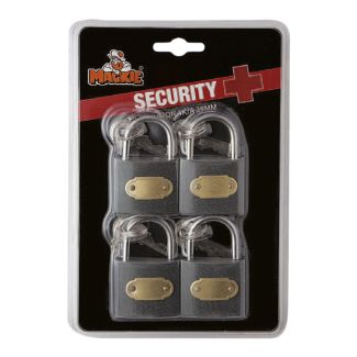 MACKIE 38 MM Iron Padlock (Pack of 4)