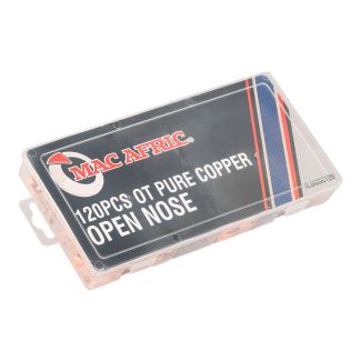 MAC AFRIC 120pcs OT Pure Copper Open Nose