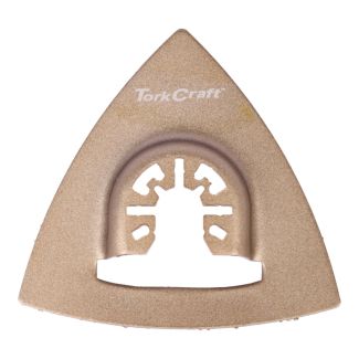 Quick Change Carbide Grit Delta Rasp 80mm (3-1/8")