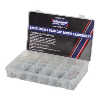 MAC AFRIC 880 PC Socket Head Cap Screw Assortment