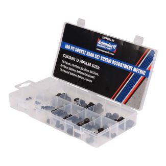 MAC AFRIC 160-Piece Hex Grub Screw Set (Metric)