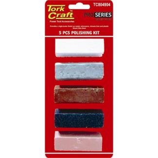 TORK CRAFT 5 PCS Polishing Compound Kit