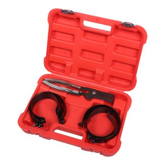 MAC AFRIC Piston Ring Compressor Kit with Pliers & 6 Bands