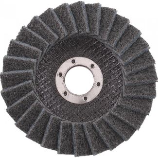 TORK CRAFT Flap Disc Non Woven 115mmx22mm - Fine Blue