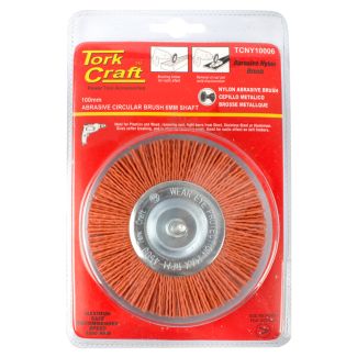 TORK CRAFT Nylon Wheel Brush 100 x 6 MM