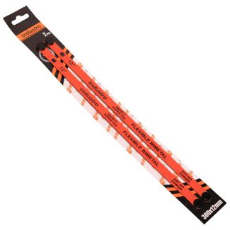 INDUSTRO 2 PCS Bi-Metal 24 TPI Hacksaw Blades (300 MM)