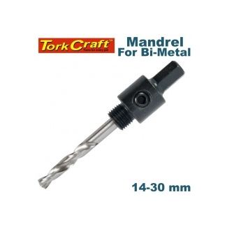 TORKCRAFT Mandrel for BI-Metal Hole Saws (3/8 HEX 14 - 30mm)