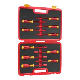 BOOHER 10pce VDE Electrical Nut Driver Set