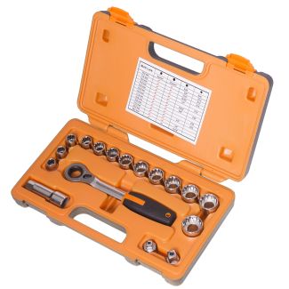 MAC AFRIC 17 PCS 3/4" IN Dr. Socket Wrench Set