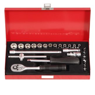 HEXA 1/4" IN Drive 26 PCS Socket Wrench Set