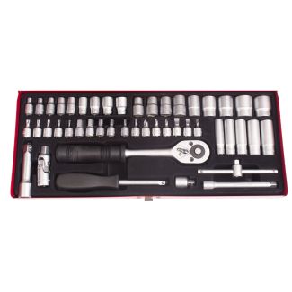 HEXA 48 PCS 6 MM (1/4" IN) & 10 MM (3/8" IN) Tool Set
