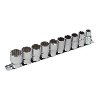 MAC AFRIC 1/2" IN Drive 10 PCS Spline Socket Set