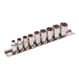MAC AFRIC 1/4" IN Drive 9 PCS Socket Set