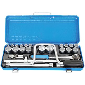 GEDORE 19 TMZ  Socket Set 1/2" IN 25 PCS
