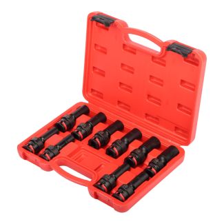 10pce 1/2" Deep Swivel Impact Socket Set