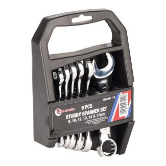 MAC AFRIC 6pce Stubby Spanner Set