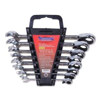 MAC AFRIC 8 PCS Gear Wrench Set with Forward/Reverse Button