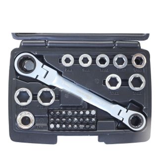 MAC AFRIC 36 PCS Universal Socket Set with Reversible Ratchet